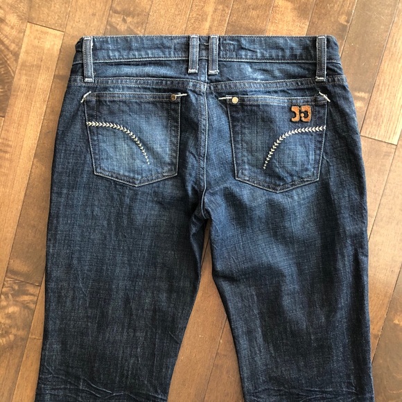 JOE’S Jeans Dark Wash Low Rise Slim Bootcut Jeans Size 27 - Picture 8 of 14